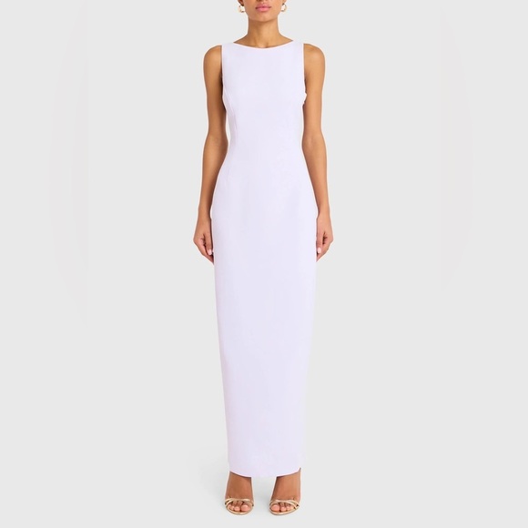 AMANDA UPRICHARD Marbella Maxi Dress in Lavender L - Picture 4 of 10